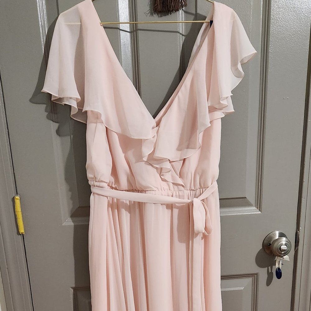 Blush/Pink Bridesmaid or Wedding Guest Dress